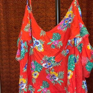 Tropical Floral Old Navy Top